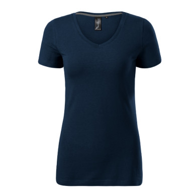 Tee-shirt femme Action V-neck 701 - bleu marine