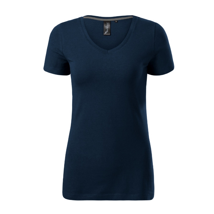 Tee-shirt femme Action V-neck 701 - bleu marine