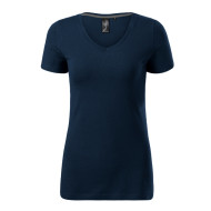 Tee-shirt femme Action V-neck 701 - bleu marine