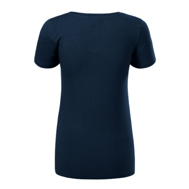 Tee-shirt femme Action V-neck 701 - bleu marine