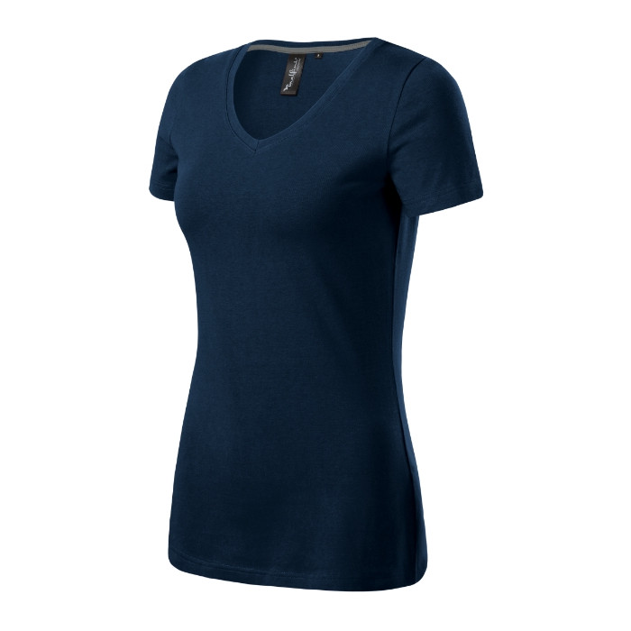 Tee-shirt femme Action V-neck 701 - bleu marine