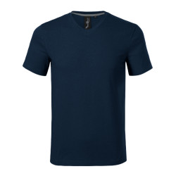 Tee-shirt homme Action V-neck 700 - bleu marine