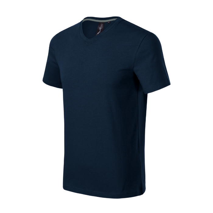 Tee-shirt homme Action V-neck 700 - bleu marine