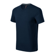 Tee-shirt homme Action V-neck 700 - bleu marine