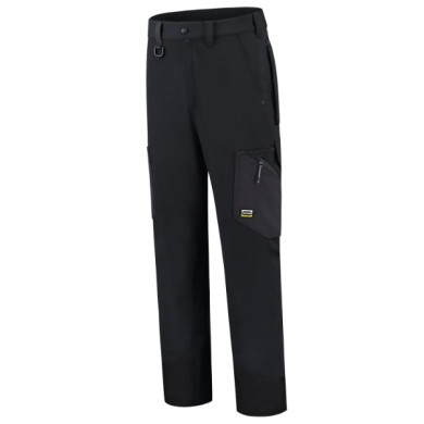 Pantalon de travail unisex Work Trousers 4-way Stretch T77 - noir