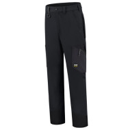 Pantalon de travail unisex Work Trousers 4-way Stretch T77 - noir