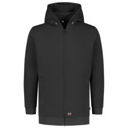 Sweatshirt unisex Hooded Sweat Jacket Washable 60°C T44 - gris foncé