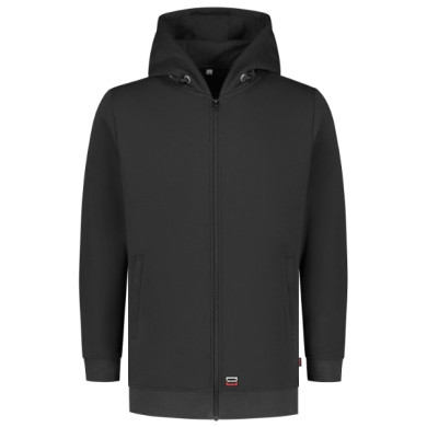 Sweatshirt unisex Hooded Sweat Jacket Washable 60°C T44 - gris foncé