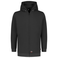 Sweatshirt unisex Hooded Sweat Jacket Washable 60°C T44 - gris foncé