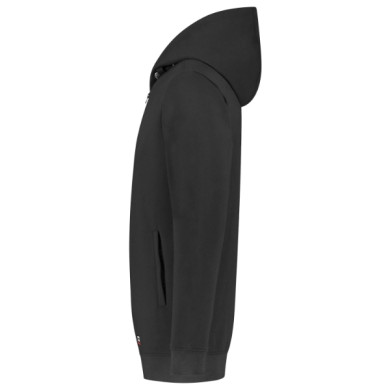 Sweatshirt unisex Hooded Sweat Jacket Washable 60°C T44 - gris foncé