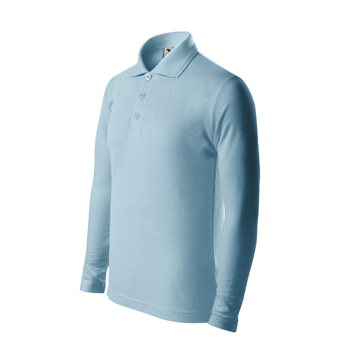 Polo enfant Pique Polo LS 241 - bleu ciel