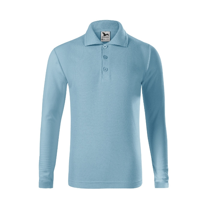 Polo enfant Pique Polo LS 241 - bleu ciel