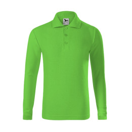 Polo enfant Pique Polo LS 241 - vert pomme