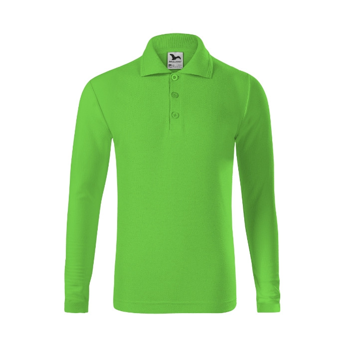 Polo enfant Pique Polo LS 241 - vert pomme