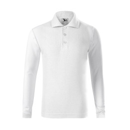 Polo enfant Pique Polo LS 241 - blanc
