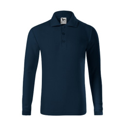 Polo enfant Pique Polo LS 241 - bleu marine