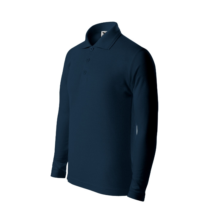 Polo enfant Pique Polo LS 241 - bleu marine