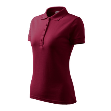 Polo femme Pique Polo 210 - garnet