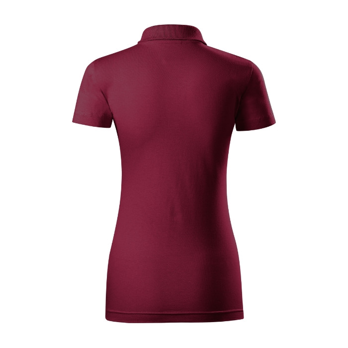 Polo femme Single J. 223 - garnet