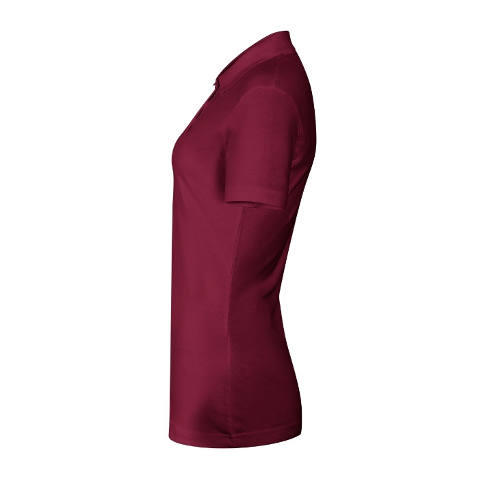 Polo femme Single J. 223 - garnet