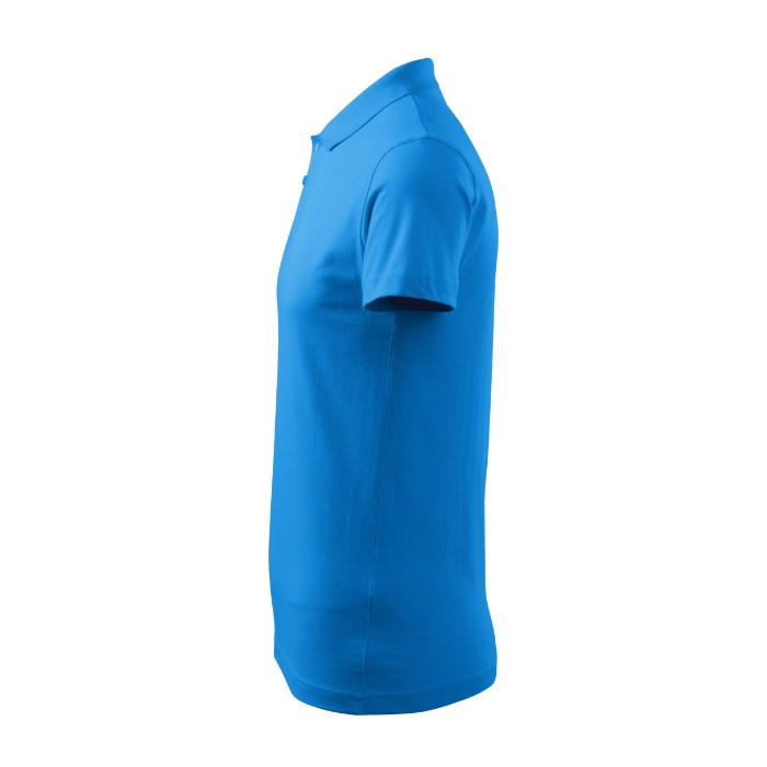 Polo homme Single J. 202 - bleu tuba