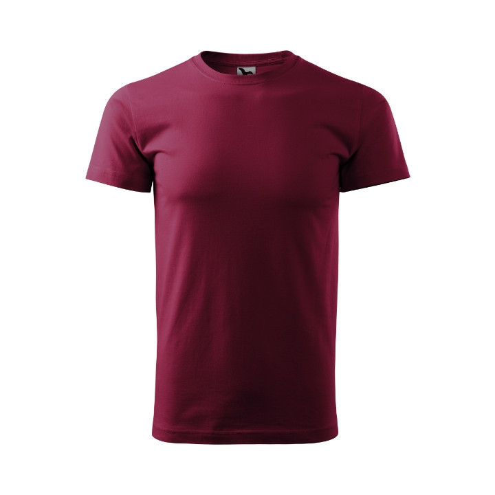 Tee-shirt homme Basic 129 - garnet
