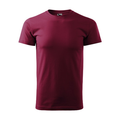 Tee-shirt homme Basic 129 - garnet