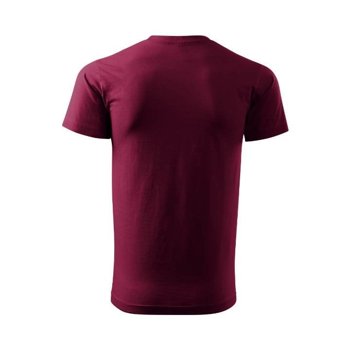 Tee-shirt homme Basic 129 - garnet