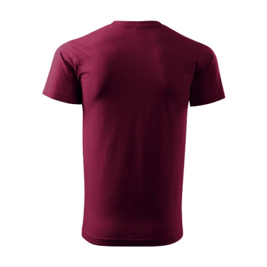 Tee-shirt homme Basic 129 - garnet