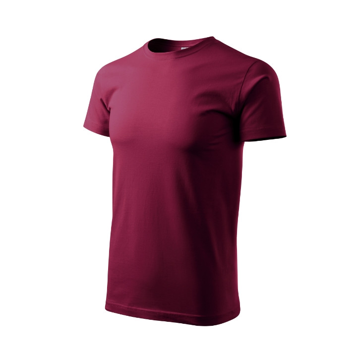 Tee-shirt homme Basic 129 - garnet