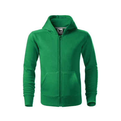 Sweatshirt enfant Trendy Zipper 412 - vert moyen