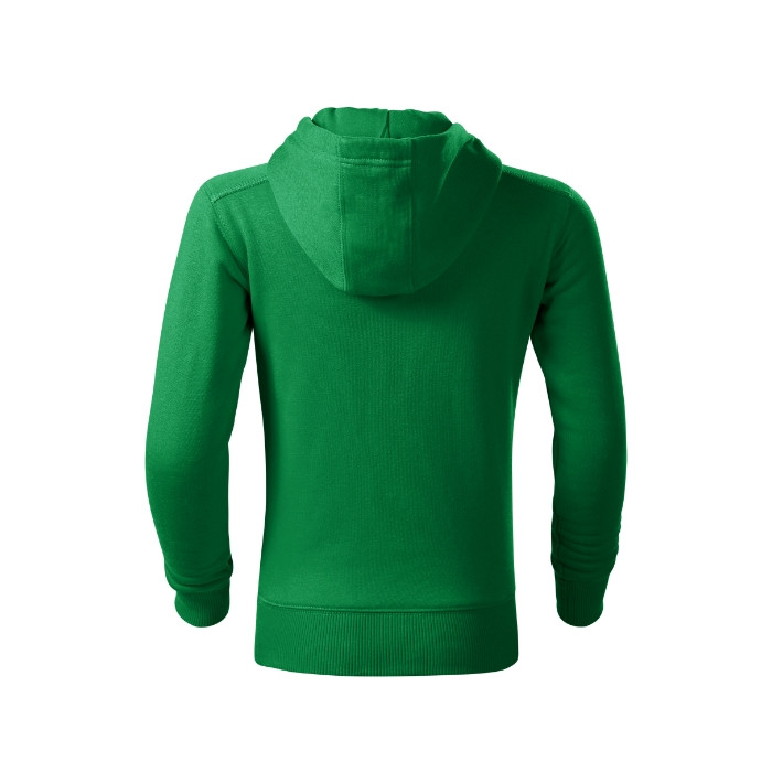 Sweatshirt enfant Trendy Zipper 412 - vert moyen