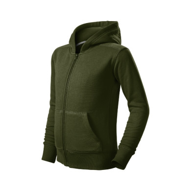 Sweatshirt enfant Trendy Zipper 412 - military