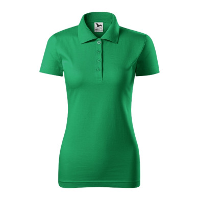 Polo femme Single J. 223 - vert moyen