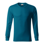 Tee-shirt unisex Resist LS R05 - bleu pétrole