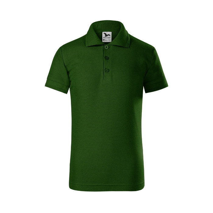 Polo enfant Pique Polo 222 - vert bouteille