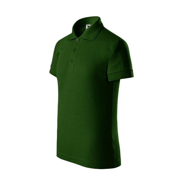Polo enfant Pique Polo 222 - vert bouteille