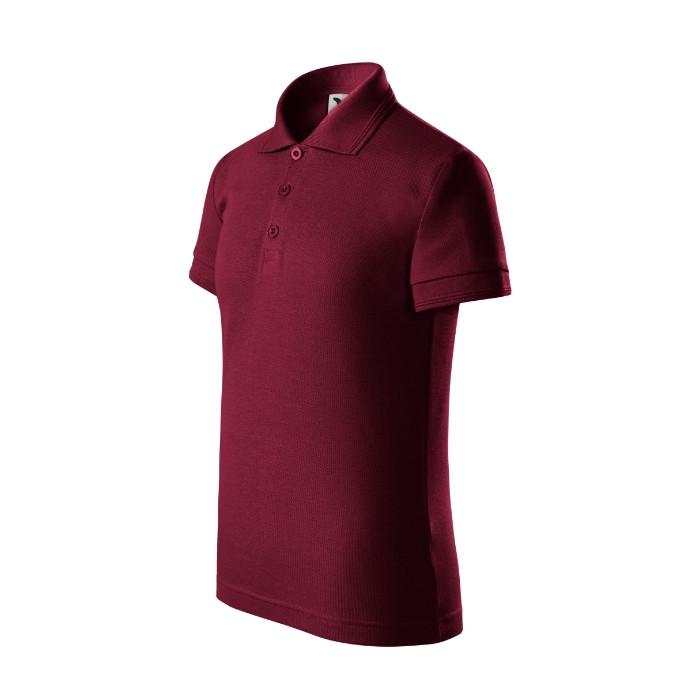 Polo enfant Pique Polo 222 - garnet