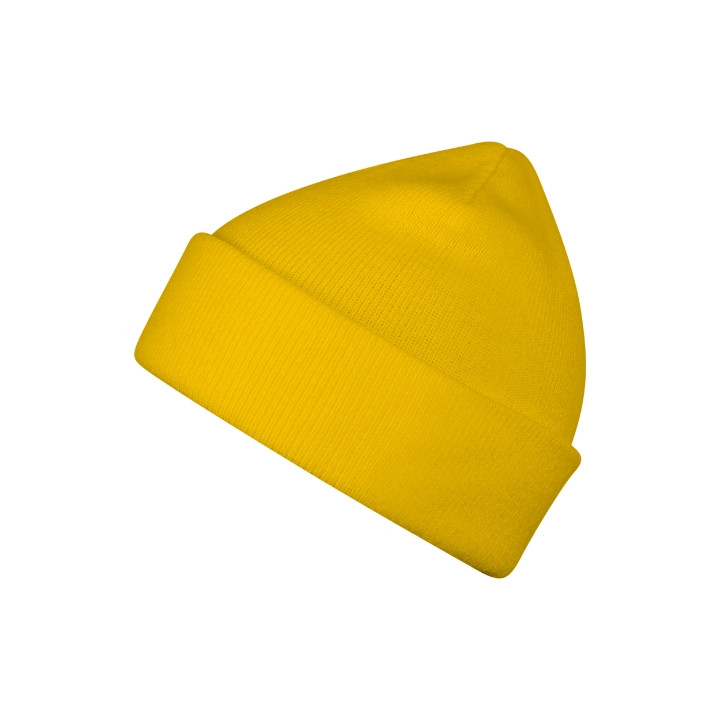 Bonnet unisex Beanie 315 - jaune