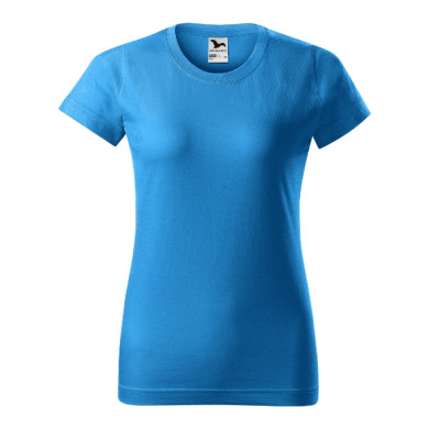 Tee-shirt femme Basic 134 - bleu tuba