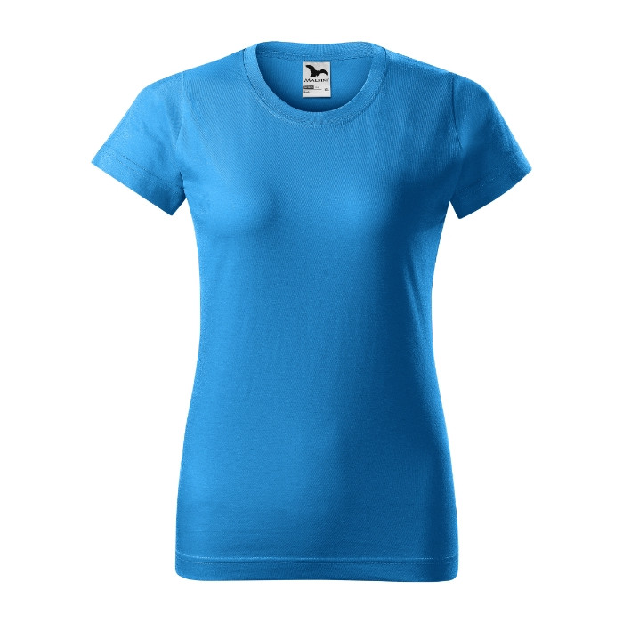 Tee-shirt femme Basic 134 - bleu tuba