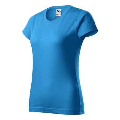Tee-shirt femme Basic 134 - bleu tuba