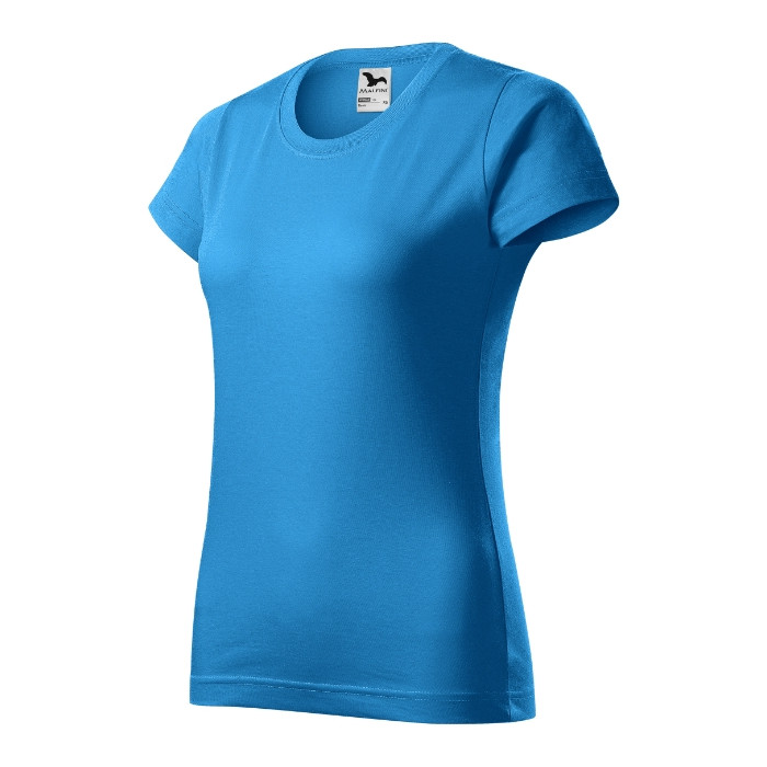 Tee-shirt femme Basic 134 - bleu tuba