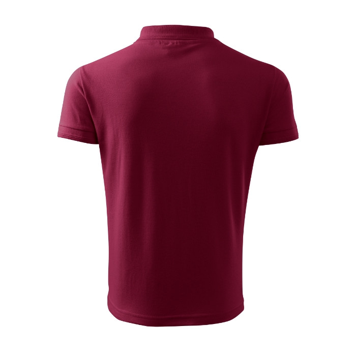 Polo homme Pique Polo 203 - garnet