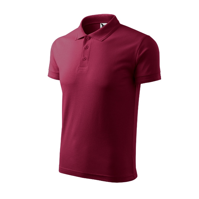 Polo homme Pique Polo 203 - garnet