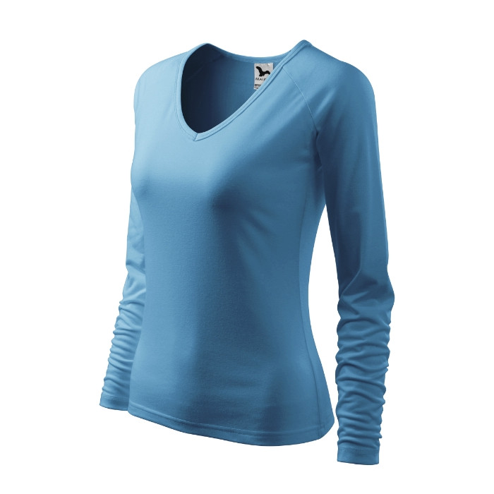 Tee-shirt femme Elegance 127 - bleu azur
