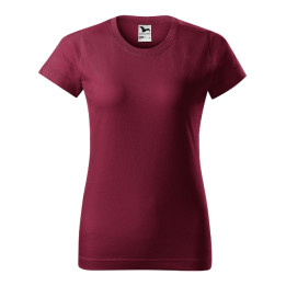 Tee-shirt femme Basic 134 - garnet