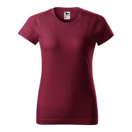 Tee-shirt femme Basic 134 - garnet