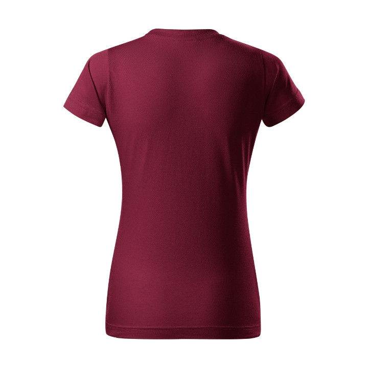 Tee-shirt femme Basic 134 - garnet