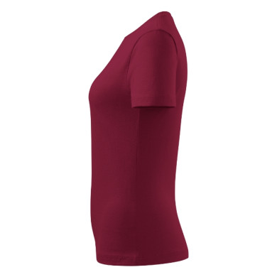 Tee-shirt femme Basic 134 - garnet